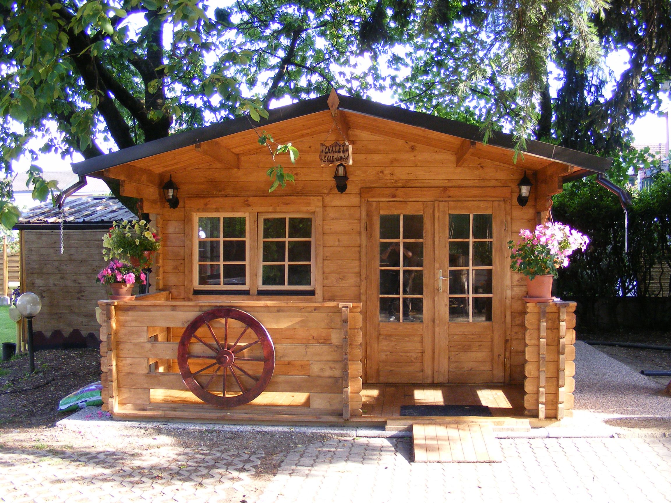 Casetta in legno milano 4x4 Case prefabbricate milano