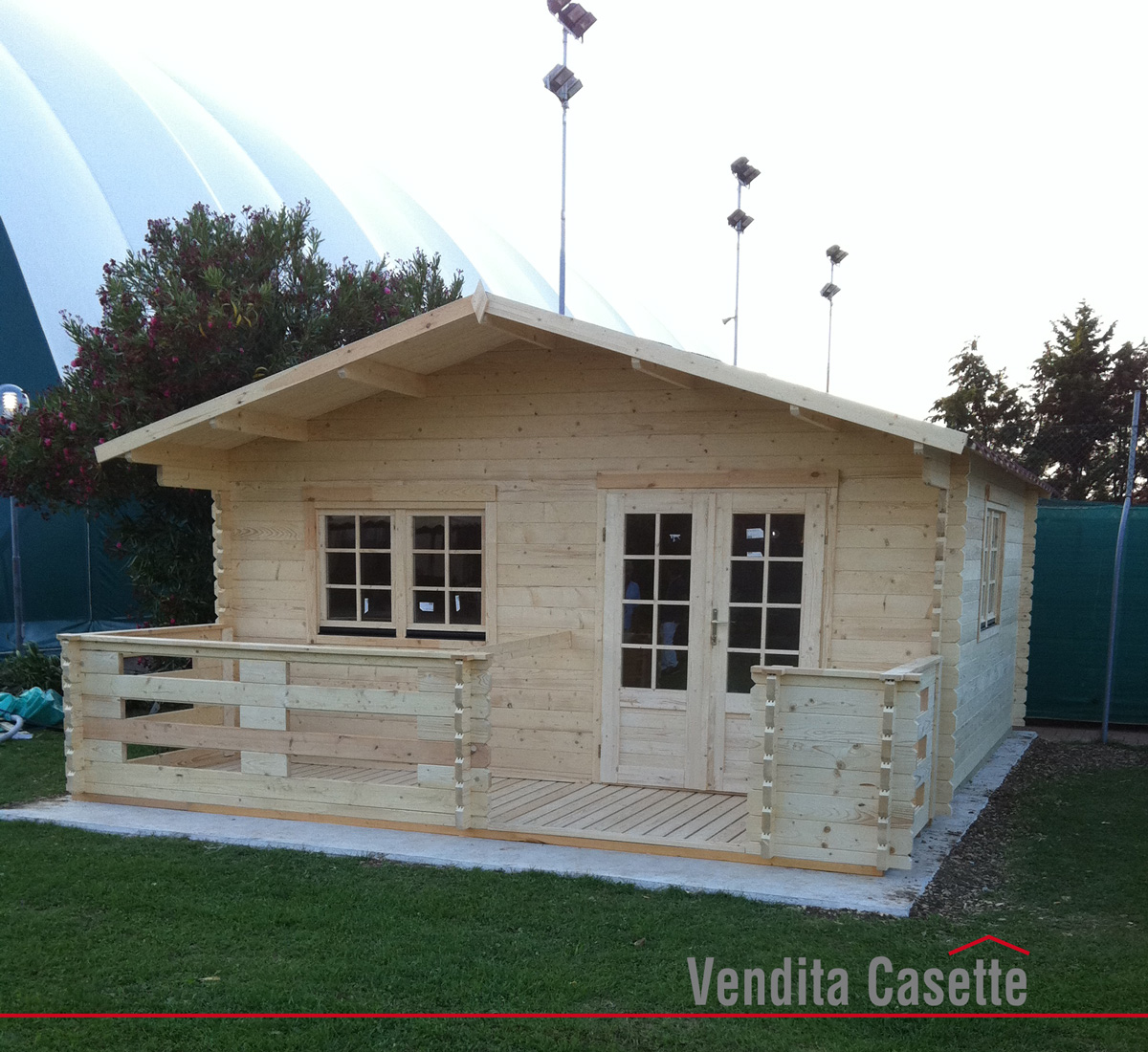 Casetta in legno milano 5x5