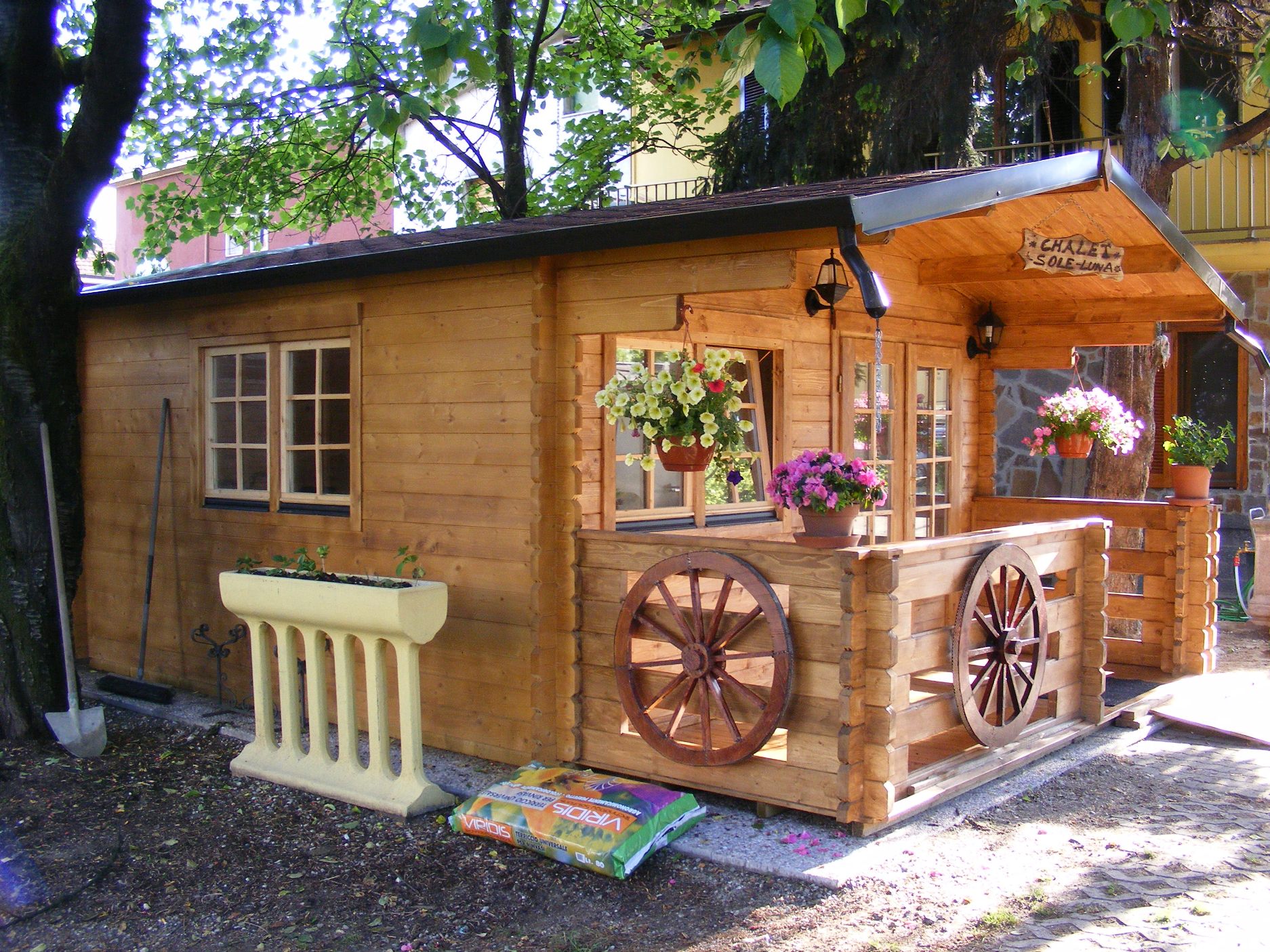 Casetta in legno milano 4x4 Case prefabbricate milano