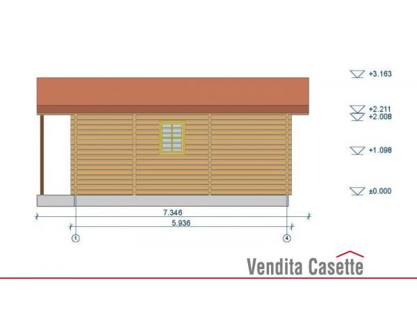 pareta casetta di legno lazio