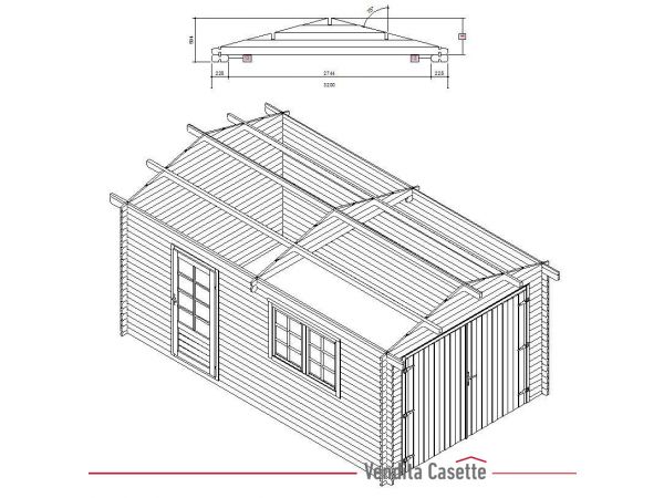 box auto di legno