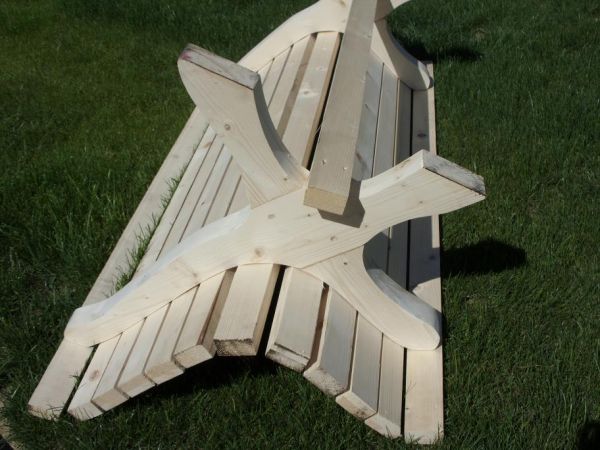 panca in legno da giardino