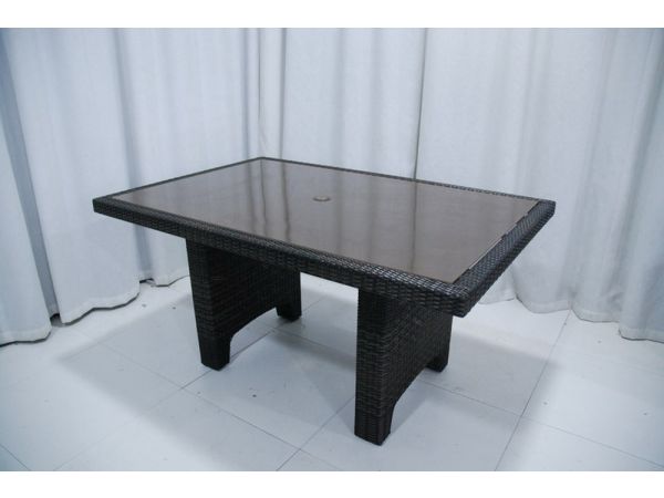 tavolo da giardino rattan sintetico
