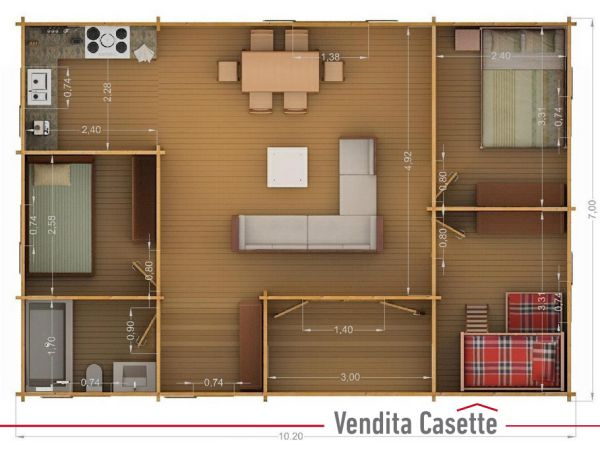 Casette in legno Lombardia